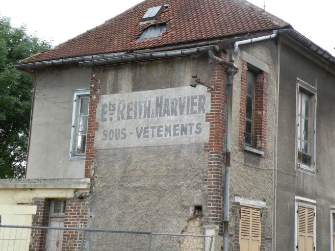  ancienne publicité pour sous-vêtements, etablissements Reith et Harvier, Sainte-Savine